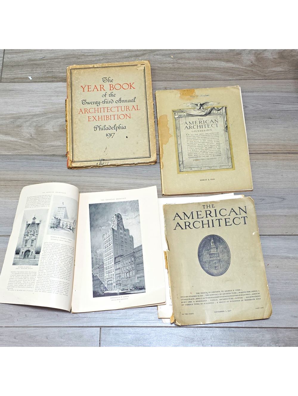 The American Architect Illustrated Lot + Philadelphia Exhibition Year Book 1917